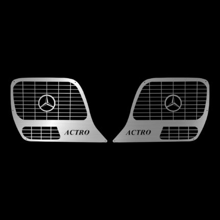 Actros MP3 Far Sis Teli Kromu Mercedes tır aksesuarı paslanmaz krom dış aksesuar Alkotek Krom