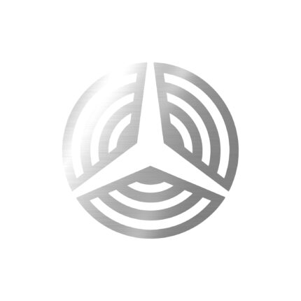 Axor Actros Atego Ön Logo İçi Kromu Mercedes tır aksesuarı paslanmaz krom dış aksesuar Alkotek Krom