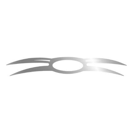 Ford Cargo Ön Logo Etrafı Kromu (Çift Kanatlı Model) Ford tır aksesuarı paslanmaz krom dış aksesuar Alkotek Krom