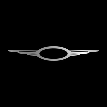 Ford Cargo Ön Logo Etrafı Kromu (Kanatlı Model) Ford tır aksesuarı paslanmaz krom dış aksesuar Alkotek Krom