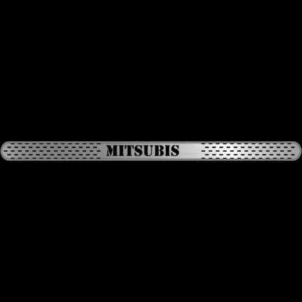 Mitsubishi Borulu Sineklik Kromu Mitsubishi kamyon aksesuarı paslanmaz krom dış aksesuar Alkotek Krom