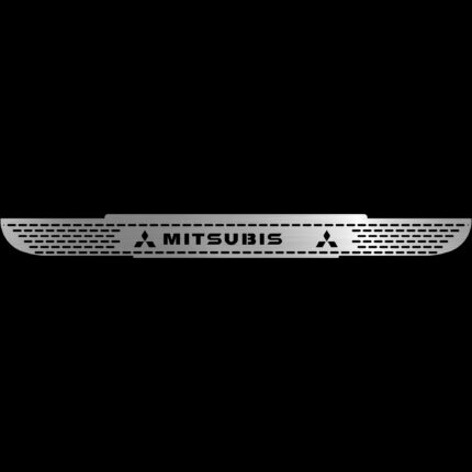 Mitsubishi Borusuz Sineklik Kromu Mitsubishi kamyon aksesuarı paslanmaz krom dış aksesuar Alkotek Krom