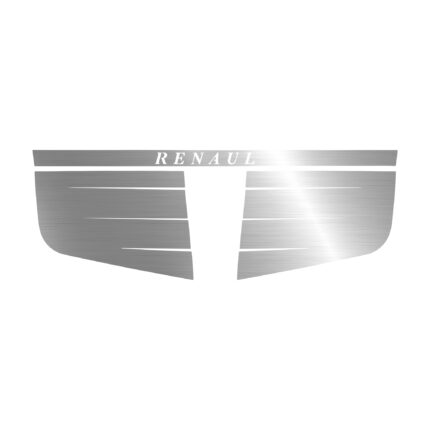 Renault Premium Serisi 2006-2013 Panjur Kromu (3 Parça) Renault tır aksesuarı paslanmaz krom dış aksesuar Alkotek Krom