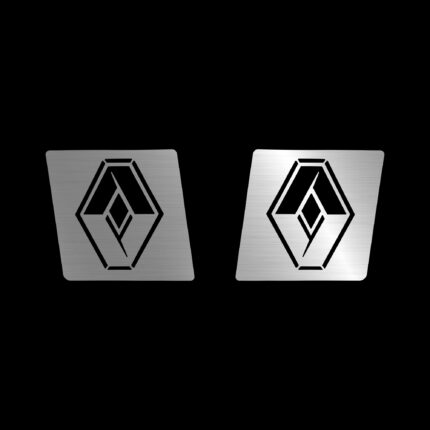 Renault Premium Serisi Tampon Ortası Logo Kromu Renault tır aksesuarı paslanmaz krom dış aksesuar Alkotek Krom