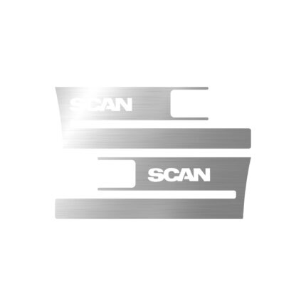 Scania Basamak Kromu Geniş Kabin Streamline 2013-2016 Scania tır aksesuarı paslanmaz krom dış aksesuar Alkotek Krom