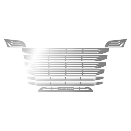 Scania G440 Çizgili Panjur Kromu 2010-2013 Scania tır aksesuarı paslanmaz krom dış aksesuar Alkotek Krom