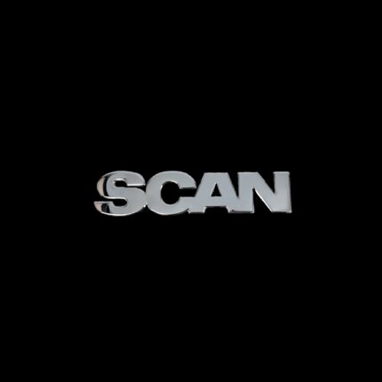 Scania Göğüs Yazı Kromu Baskılı Scania tır aksesuarı paslanmaz krom dış aksesuar Alkotek Krom