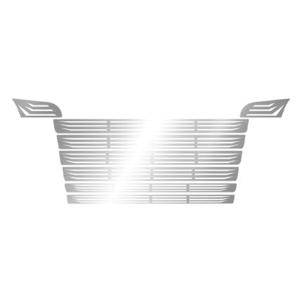 Scania R Serisi Çizgili Panjur Kromu 2004-2009 Scania tır aksesuarı paslanmaz krom dış aksesuar Alkotek Krom